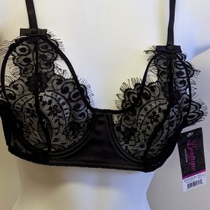 NWT eyelash lace SzM 13K 23-WIT